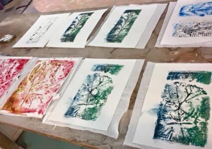 The Natural Collection Through Collagraph Printmaking: Part 1 Image
